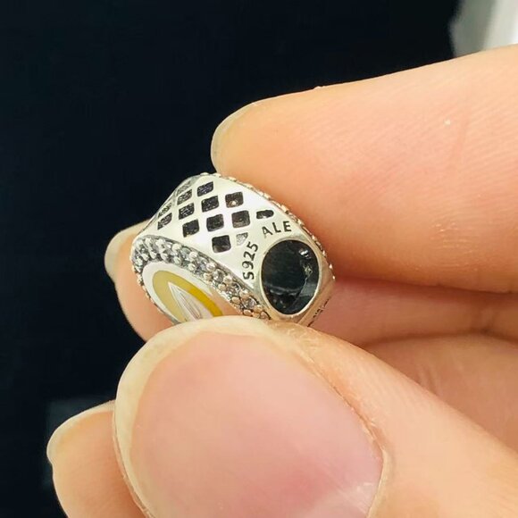 ✨🔥Pandora Sausalito Exclusive Button Charm San Francisco California charm - Picture 2 of 4